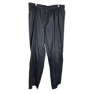 Columbia Black Packable Pockets Adjustable Hem Athletic Hiking Men's Pants XL